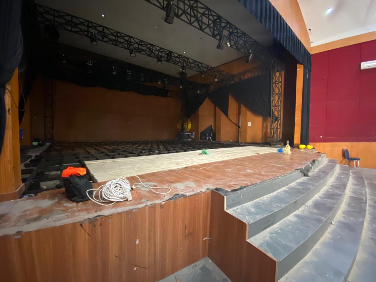 Perkembangan Renovasi Taman Budaya Aceh